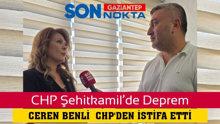 CHP Şehitkamil’de Bir İstifa Daha